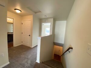Lake Area Townhomes Phase II in Madison, SD - Floor Plan E Stairway and Hallway