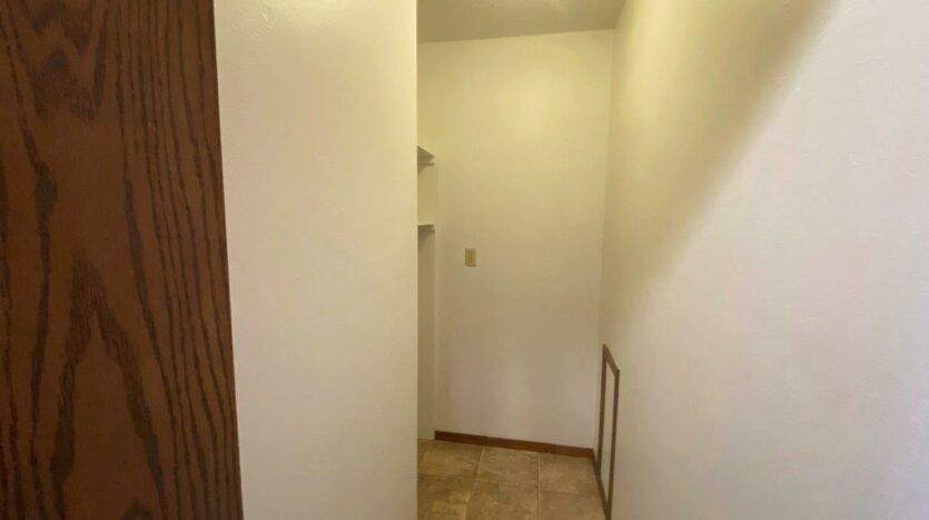 Bluestem Apartments in Canistota, SD - 1 Bedroom Apartment Hallway Closet