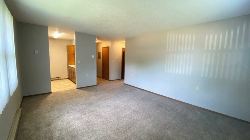 Bluestem Apartments in Canistota, SD - 1 Bedroom Apartment Living Area