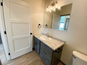 Flats on 8th in Watertown, SD - 1 Bedroom Apartment Bathroom Vanity