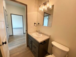 Flats on 8th in Watertown, SD - 2 Bedroom Apartment Bathroom Vanity