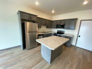 Flats on 8th in Watertown, SD - 1 Bedroom Apartment Kitchen