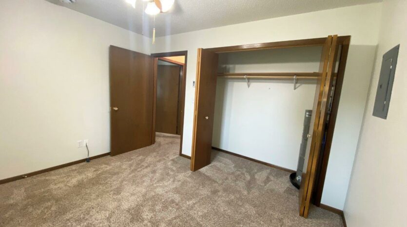 Elm Edge Townhomes in Mitchell, SD - Bedroom 1 Closet