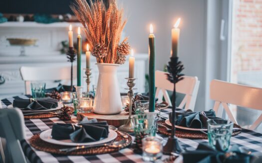 How to host the big feast with minimal square feet