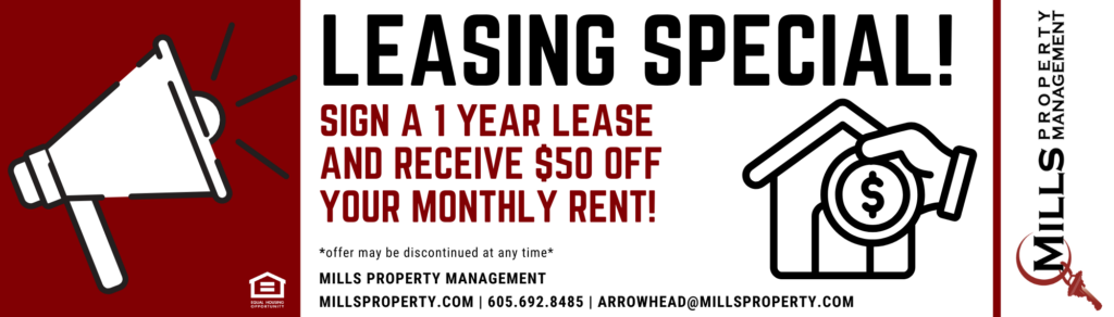 prairie house i leasing special