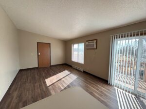 Heritage Apartments in Brookings, SD - Studio Living Area