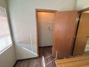 Heritage Apartments in Brookings, SD - Studio Hallway Closet