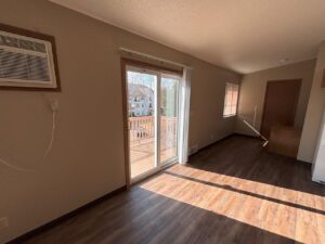 Heritage Apartments in Brookings, SD - Studio Patio Door