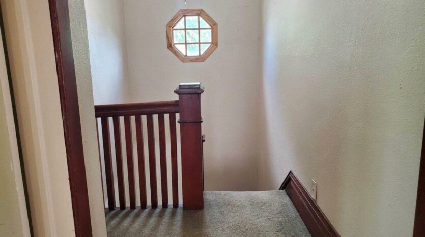 822 N Summit in Madison, SD - Upstairs Stairs
