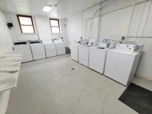 Park View Apartments in Huron, SD - On-Site Laundry Room