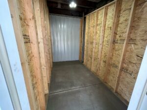 201 Flats in Mitchell, SD - Exterior Storage Area