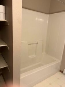 The Iron Spot in Brookings, SD - 2 Bedroom Bathroom Shower/Tub + Storage