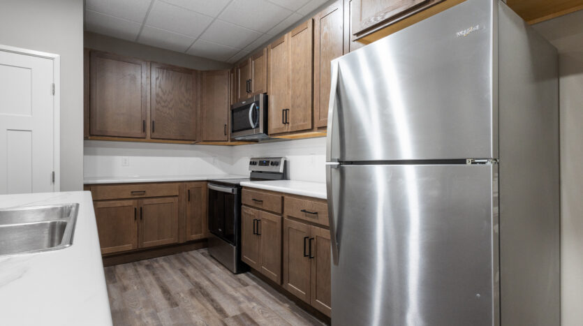 River's Edge Apartments in Huron, SD - 3 Bed + 1 Bath Kitchen View 2