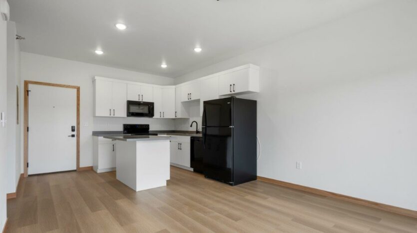 Archer Flats in Watertown, SD - 1 Bedroom Kitchen/Living Room
