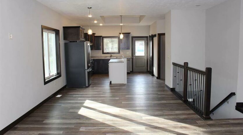 1111 N Union Ave in Madison, SD - Living Area + Kitchen