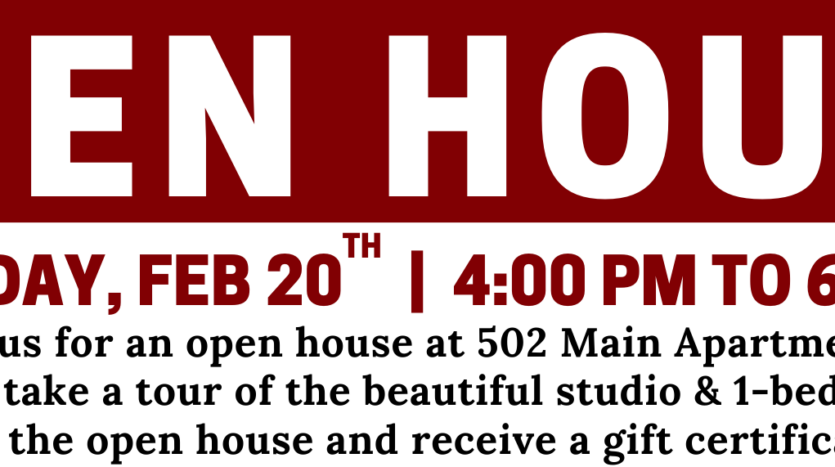 502 main open house