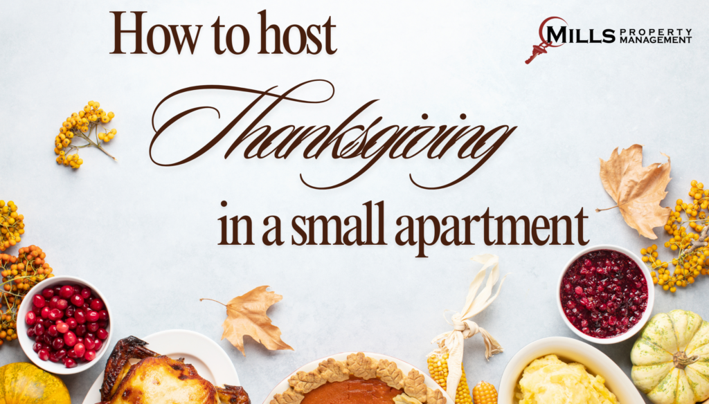 How to host Thanksgiving in a small apartment website article