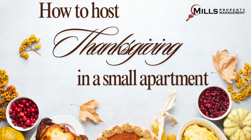 How to host Thanksgiving in a small apartment website article