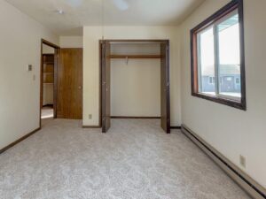 Kimball Apartments in Kimball, SD - Bedroom 1 Closet
