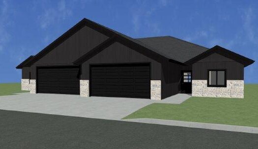 Trojan Townhomes in Madison, SD - Exterior Rendering