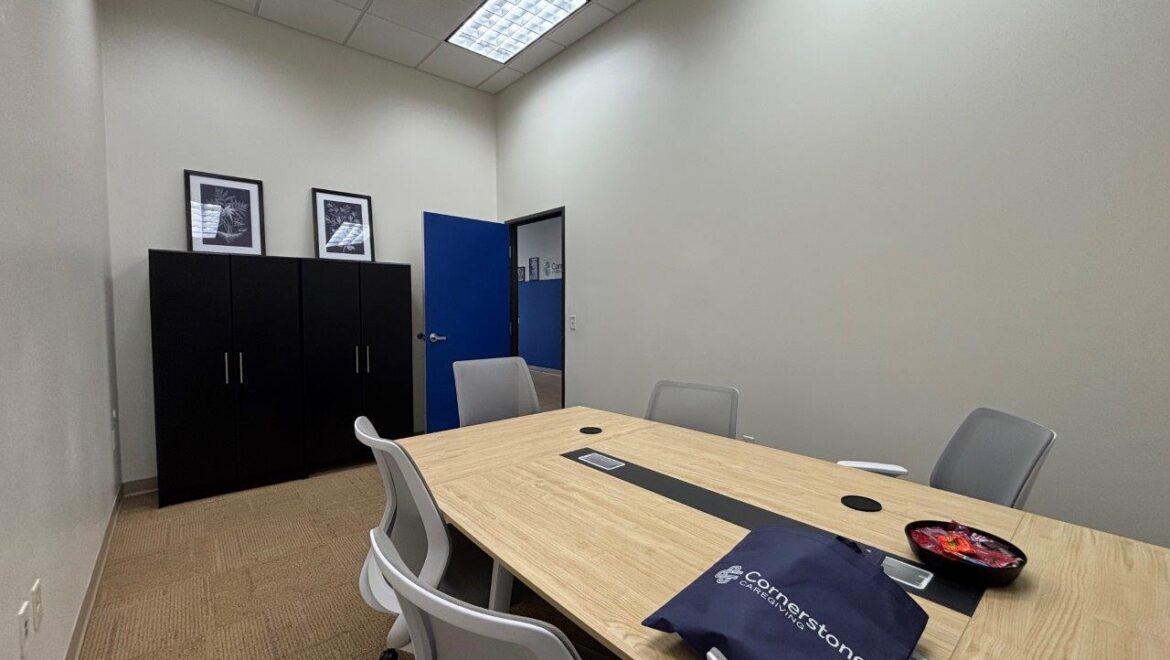 cornerstone caregiving conf room view 2