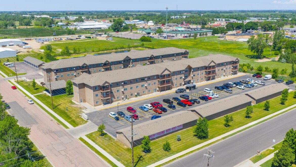 Edgerton Place in Mitchell, SD - Aerial Shot #2